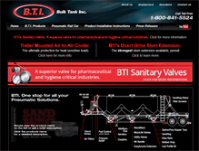 Tablet Screenshot of bulktankinc.com